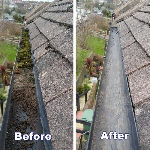 gutter-cleaning-before-after